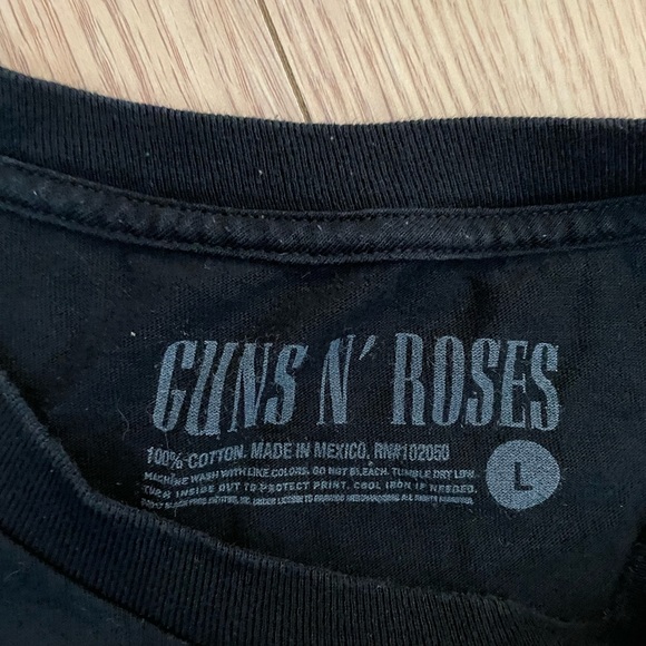 Vintage Guns N’ Roses Mens Large Short Sleeve Tee - Picture 3 of 3
